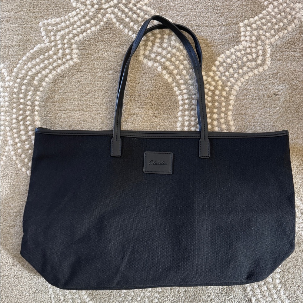 Cleobella Black Canvas Tote